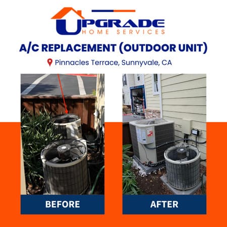 Outdoor A/C Unit Replacement in Sunnyvale, CA Thumbnail
